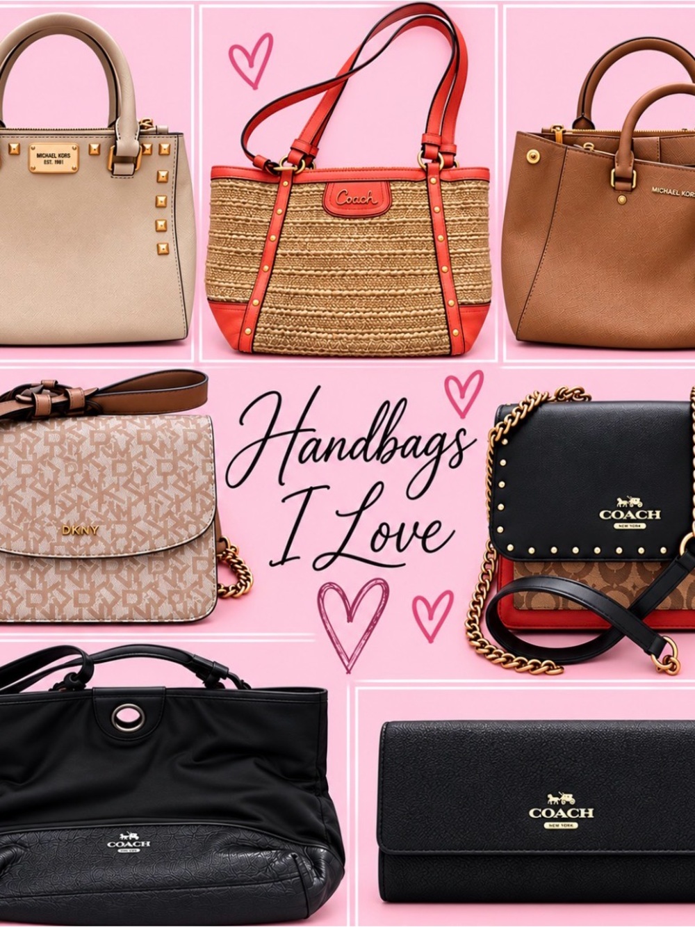 👜 HANDBAGS I LOVE — Designer Handbag & Wallet Collection 💕